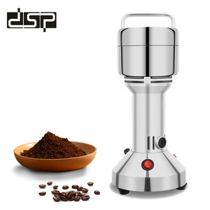Molinillo de Café DSP de 8 Onzas, Molinillo Eléctrico para Espresso, Color Plateado - Product Image 1