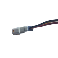 Kabel Konektor JST JWPF 2 3 4 6 8Pin Tahan Air IP67 dengan Isolasi Nylon/PVC untuk Elektronik