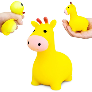 Juguetes Antiestrés de Jirafa, Juguetes para Apretar para Niños, Plástico Sezhicai - Product Image 1