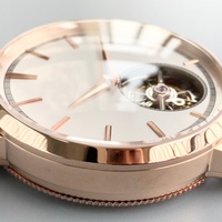 Montre de plongée squelette haut de gamme pour homme, mouvement automatique, boîtier en fibre de carbone, affichage analogique, montre de luxe pour affaires