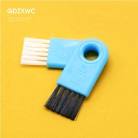 Mini-brosse de nettoyage antidérapante bleue pour cuisine, avec poils en PBT de qualité alimentaire, trou de suspension, moins de 7 dollars