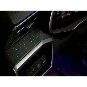ชุดอัพเกรดไฟตกแต่งภายในรถยนต์แบบ LED 256 สี รุ่นยุโรป สำหรับครอบลำโพงประตู สำหรับ Audi A6L/C8 ปี 2019-2025 อุปกรณ์ตกแต่ง - Product Image 3