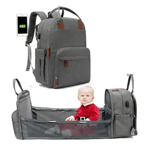 Многофункциональная водонепроницаемая сумка для подгузников, рюкзак для кормящих детей