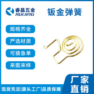 Ruijing – Ressort hélicoïdal en tôle pour cellule de batterie de voiture, durable et élastique, origine Chine - Product Image 2