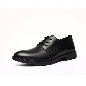Zapatos Formales de Negocios de Diseño Italiano de Lujo, Zapatos de Vestir para Caballero, con Punta Cuadrada, Transpirables, de Cuero Casual para Hombre - Product Image 6