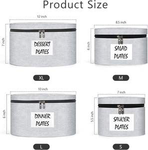 China <b>Storage</b> Containers 4 Piece Set Moving <b>Boxes</b> for Dinnerware Stackable Moving <b>Storage</b> Box - Product Image 2
