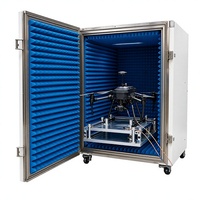 Caja de blindaje RF personalizada tipo cajón para UAV, accesorio de prueba para drones, módulo de transmisión de datos y video RC, producción y pruebas OTA