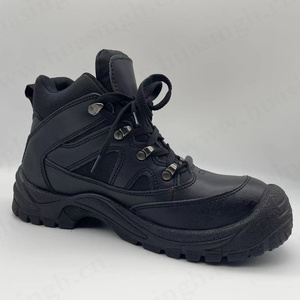 LXG, <span class=keywords><strong>boscaiolo</strong></span> Anti-accoltellamento <span class=keywords><strong>in</strong></span> pelle di mucca naturale stivali di sicurezza di fabbrica meccanico Fashion Design S3 scarpe <span class=keywords><strong>da</strong></span> lavoro HSB339 - Product Image 2