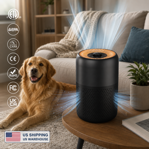 <span class=keywords><strong>Purificateur</strong></span> <span class=keywords><strong>d</strong></span>'<span class=keywords><strong>air</strong></span> de bureau prêt à l'exportation pour chambre, bureau, dortoir avec aromathérapie et veilleuse, OEM ODM et certifié ETL EPA CE FCC - Product Image 1