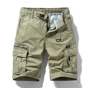 Nouveaux shorts cargo en coton <span class=keywords><strong>camouflage</strong></span> pour hommes, vêtements décontractés, bermudas <span class=keywords><strong>de</strong></span> plage, shorts <span class=keywords><strong>de</strong></span> jogging pour hommes, livraison directe - Product Image 4