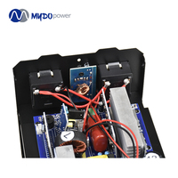 Kit Station d'Énergie Portable avec Panneau Solaire, Onduleur à Onde Sinusoïdale Pure + MPPT, Allume-Cigare - Boîtier Convertisseur PCB, Boîte Énergétique