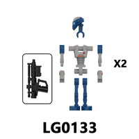 Robot de combat LG1019 Battle Droid, jouets, personnage de film Star Wars, blocs de construction en plastique éducatifs, cadeau pour enfants