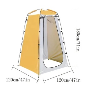 Versatile campo doccia esterno tenda da bagno spogliatoio portatile con borsa da trasporto completo <span class=keywords><strong>Set</strong></span> doccia da campeggio e servizi igienici portatili - Product Image 3