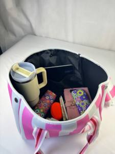 La borsa tote definitiva per tutti i giorni: borsa impermeabile in neoprene per donna, grande con tasche per lavoro, viaggi, spiaggia e palestra - Product Image 2