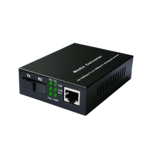 Convertidor de Medios de Fibra Óptica Gigabit de Venta Caliente 10/100/1000M A/B, Convertidor Óptico Monomodo 1550nm 20KM SFP - Product Image 5
