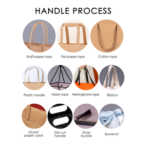 Sac en papier kraft résistant personnalisé pour les boissons au lait, les biscuits, écologique, recyclé, de haute qualité, sacs en papier kraft pour les achats - Product Image 6