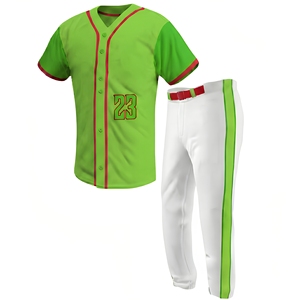 Uniforme de Béisbol de Tela Transpirable, Ligero y Cómodo, para Entrenamiento, con Logotipo Personalizado, Sublimación, OEM, ODM, Venta al Por Mayor - Product Image 1