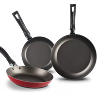 Ensemble de poêles à frire antiadhésives en aluminium pour crêpes, muffins, gâteaux et boulettes