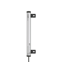 Dispositifs de sécurité industrielle, série ESM, rideau lumineux de mesure avec boîtier argenté IP65 et spécifications adaptables