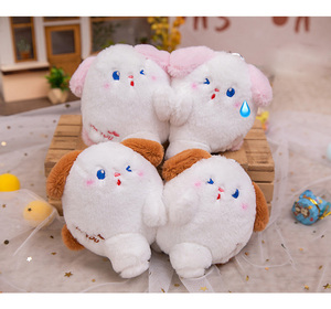 Aimant de réfrigérateur en peluche-Aimant en peluche en peluche, aimant mignon pour réfrigérateur de cuisine et casier, 10cm 5Asst. Animaux - Product Image 5