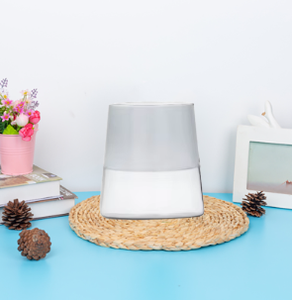 Bicchieri di vetro a forma di cono 400ml borosilicato soffiato a bocca su misura - Product Image 4