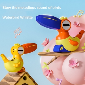 นกน้ำการ์ตูนสำหรับเด็กแตรฝึกกล้ามเนื้อ<span class=keywords><strong>ปาก</strong></span>เทรนเนอร์ของเล่นทรัมเป็ตสำหรับเด็ก - Product Image 3
