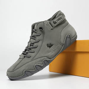 XQC8008 chaussures décontractées de style occidental pour hommes bottes de randonnée bottines - Product Image 3