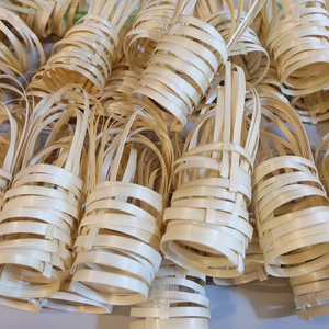 Premium Vietnam <b>Bamboo</b> <b>Cup</b> Holder Organic <b>Bamboo</b> Drinkware For <b>Coffee</b> Tea Bar And Daily Sustainable Use - Product Image 1