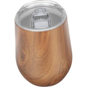 Vasos de Vino de Acero Inoxidable con Doble Pared Aislada, para Sublimación, Tazas de Viaje para Cerveza y Café, 10oz 12oz, con Tapa Ecológica - Product Image 1