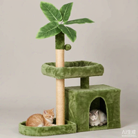 Produk Baru: Tiang Garuk Kucing Ramah Lingkungan dari Sisal, Model cFrame, Mainan Kucing
