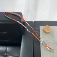 Nouveau Cordon Tour de Cou en Polyester Écologique Personnalisé Fait Main 2026 – Sangle Réglable pour Téléphone Portable à Porter en Bandoulière