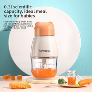 Robot culinaire électrique multifonction <span class=keywords><strong>Dore</strong></span> Bei La pour bébé, 200W, hachoir et mixeur domestique - Product Image 3