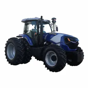 En iyi çin üretici tedarik en kaliteli büyük lastik tarım 2404 240hp traktör Weichai motor