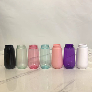 Hengjian rỗng nhựa bọt bơm Chai 60ml 2oz rõ ràng màu hồng tím đen màu xanh lá cây PET sữa rửa mặt Mousse bọt bơm chai - Product Image 5