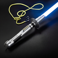 Sable de Luz Ezra V3 Hero Saber Ahsoka Luke Skywalker de Alta Calidad con Flash RGB Pixel y Cambio Infinito de Color para Juguetes Coleccionables
