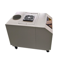 Humidificateur ultrasonique industriel, nébuliseur 5 kg/h, module d'atomisation Keri, capteur d'humidité HDK, contrôleur LCD intelligent