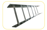 Système de gestion de câbles certifié en aluminium, léger, résistant à la corrosion, pour la pose de câbles, 8 pièces, pour centre de données, durable
