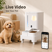 Distributeur automatique de nourriture pour animaux de compagnie avec caméra vidéo, surveillance à distance pour chats et chiens