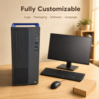 İş İstasyonu Seviyesi Ofis Masaüstü Bilgisayarı Hygon 3350 8 Çekirdekli 3.0GHz 16GB 256GB NVME SSD 2GB Grafik Kartlı 15L Kasalı 23.8 İnç Monitörlü Tam Set