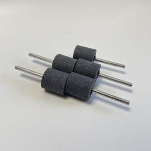 Kunden spezifischer Aluminium oxid Blue Corundum Schleif block 6mm Form Innen kreis Verband Rosten tfernung Poliers chleifkopf - Product Image 2