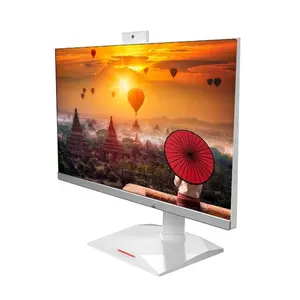 Oyun Pc 24 ''çekirdek i5 i7 CPU yüksek yapılandırma masaüstü pil ve Webcam hepsi bir arada ofis okul