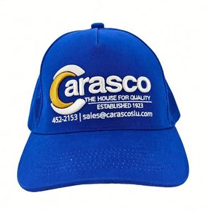 Gorra de Béisbol Bordada de 5 Paneles para Eventos de Team Building, Gorra Deportiva de Algodón Azul Marino para Repartidores - Product Image 2