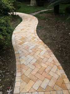 Garantía de calidad Piedra fundente Piedra caliza clásica de color crema para adoquines Piedra - Product Image 6