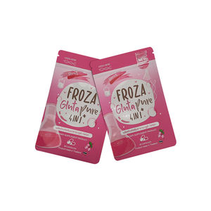 Custom stampate vuote di carta in alluminio Mylar capsule nutritivi integratori alimentari biologici sacchetti di imballaggio - Product Image 2