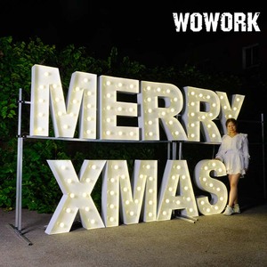 Letras Decorativas WOWORK 2026 para Bebés, Mesa Grande con Letras para Niños y Niñas, Decoración <span class=keywords><strong>de</strong></span> Fiesta <span class=keywords><strong>de</strong></span> Cumpleaños, Arco <span class=keywords><strong>de</strong></span> Letras LOVE <span class=keywords><strong>de</strong></span> Neón, Soporte para Fondo - Product Image 3