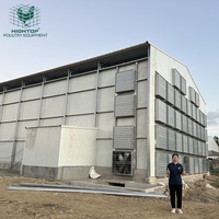 Estructura de Acero Prefabricada de Alta Resistencia para la Construcción de Gallineros, Estructura de Acero Prefabricada para la Construcción de Edificios