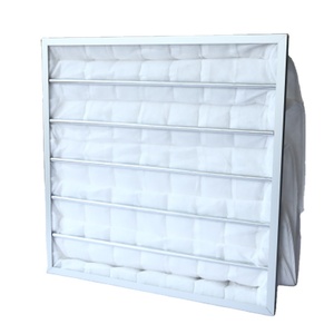 Trung quốc sợi thủy tinh HVAC AHU Bộ lọc không khí hiệu quả trung bình G4 F5 F6 F7 <span class=keywords><strong>F8</strong></span> F9 túi lọc túi cho hệ thống thông gió - Product Image 6