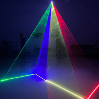 Lumière de scène laser d'animation couleur pleine, activée par le son, effet rotatif RGB disco, lampe pour bar, club, DJ, fête, éclairage de piste de danse