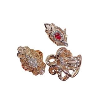 Anillo de óxido de circón para mujer al por mayor anillo con incrustaciones de piedra geométrica anillo de cristal de circón mezcla de colores joyería - Product Image 6