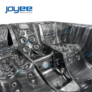 Jacuzzi Pequeño para 3 Personas JOYEE Ariestech, Jacuzzi Romántico para Hotel, Spa Exterior <span class=keywords><strong>de</strong></span> Jardín, Jacuzzi <span class=keywords><strong>de</strong></span> Alta Gama con Sistema <span class=keywords><strong>Balboa</strong></span> - Product Image 4